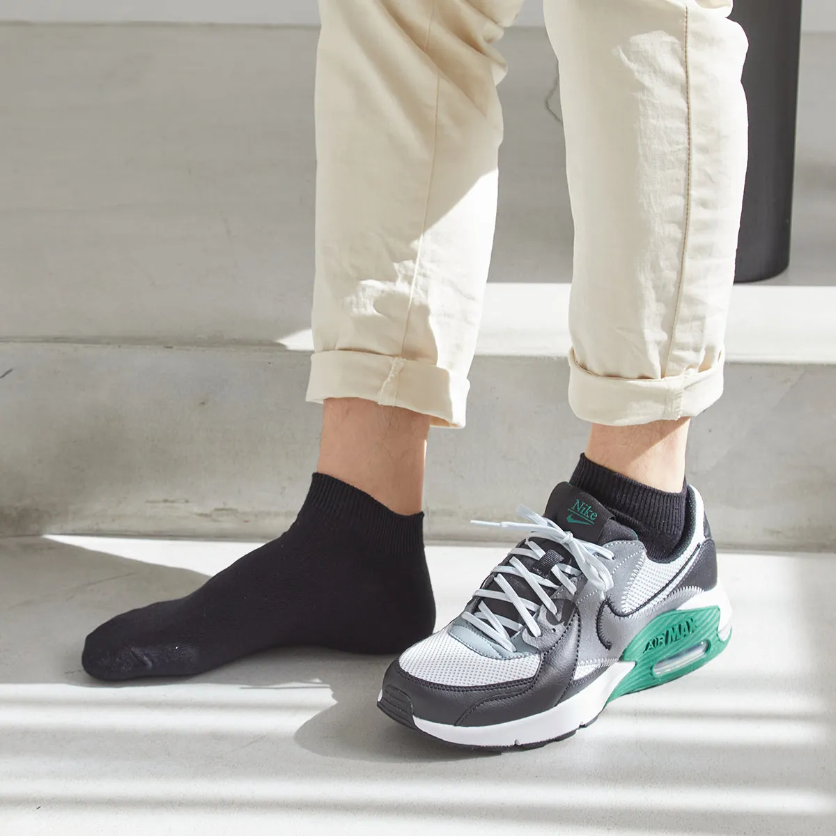 062120350 Plain Trainer Socks L