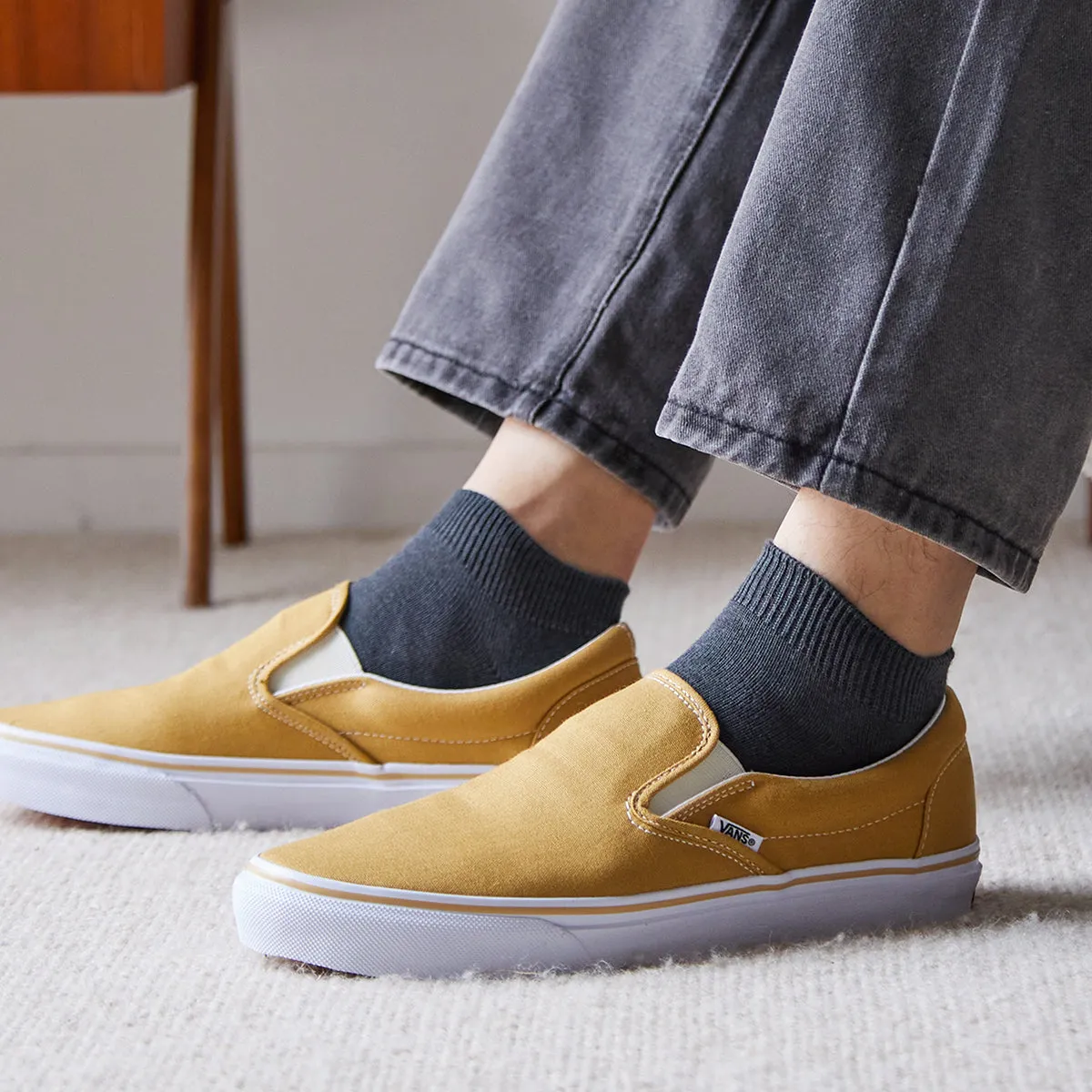 062120350 Plain Trainer Socks L