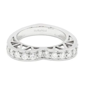 0.84 CTS DEW Moissanite Heart Ring