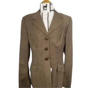 12T Grand Prix Brown Plaid Hunt Coat