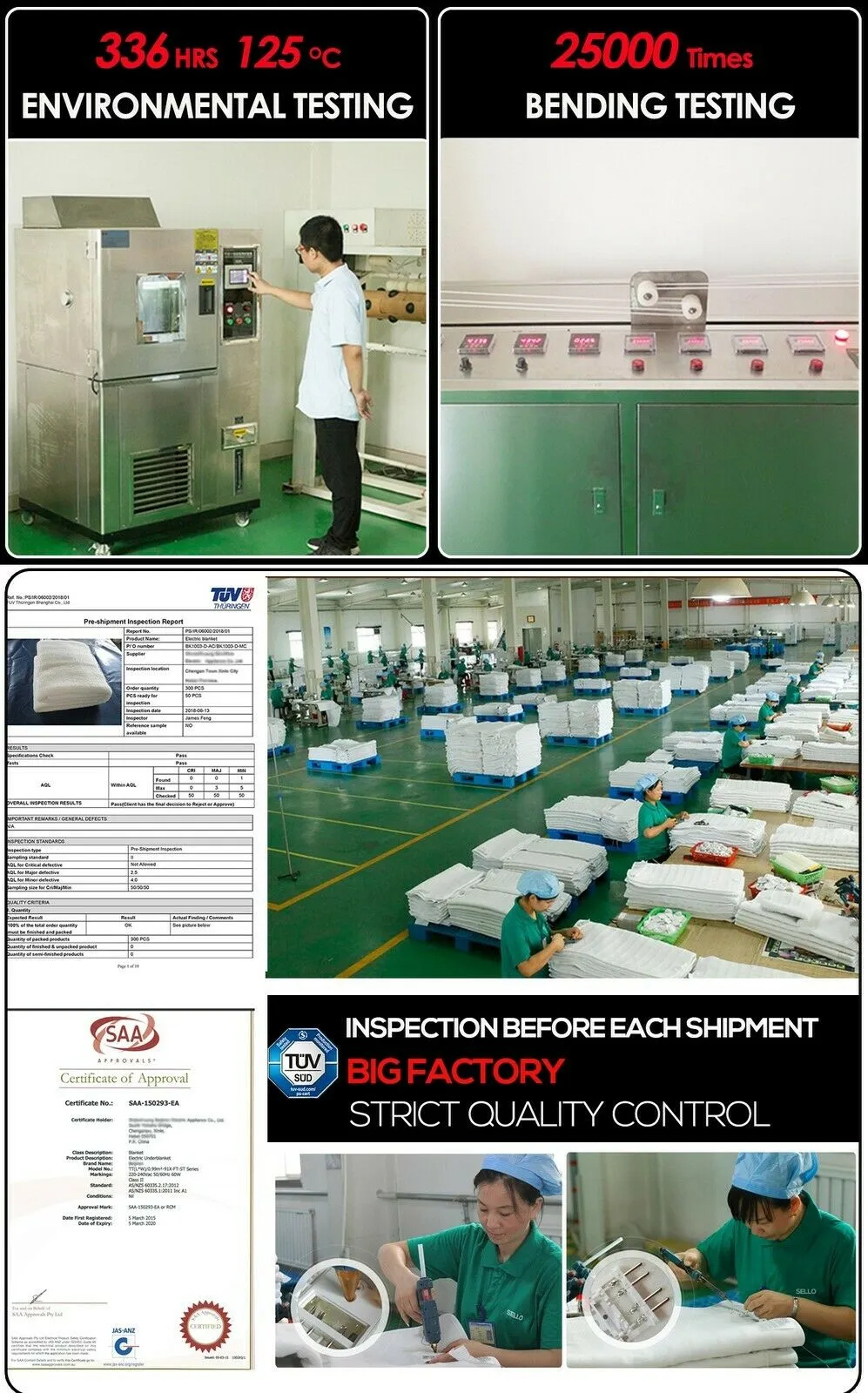 450 GSM Fleecy Electric Blanket Heated Warm Winter Fitted Queen Size