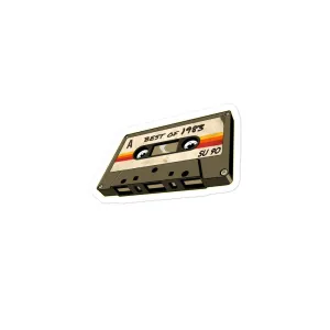 83 - Best of 1983 - Retro Cassette Tape Vinyl Decal stickers