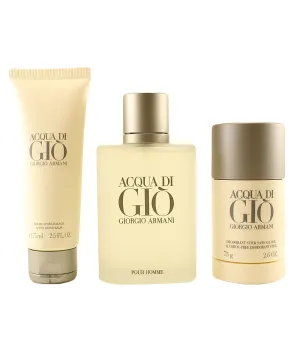 Acqua Di Gio 3 Pc. Gift Set for Men