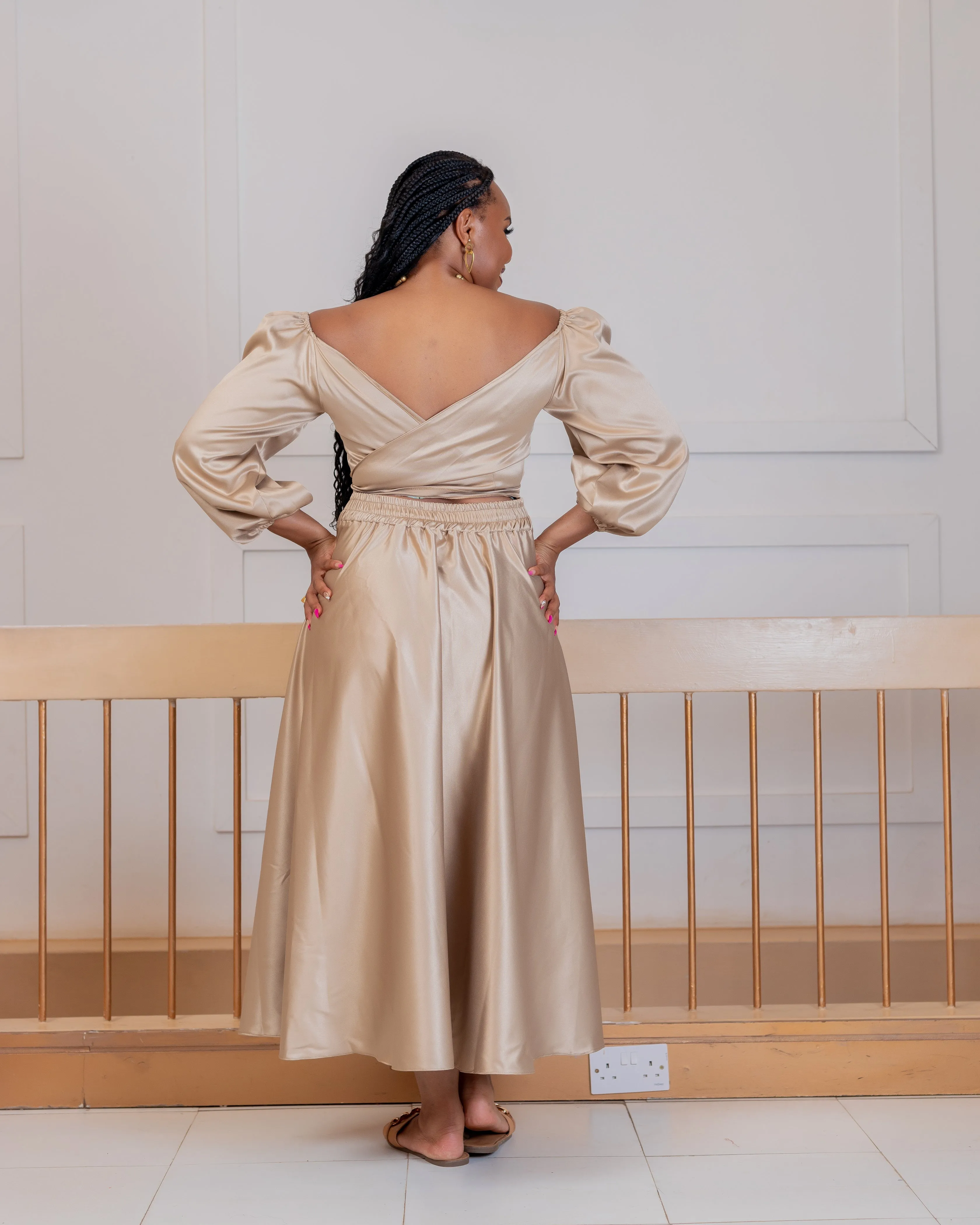 Akila Dress - Nude