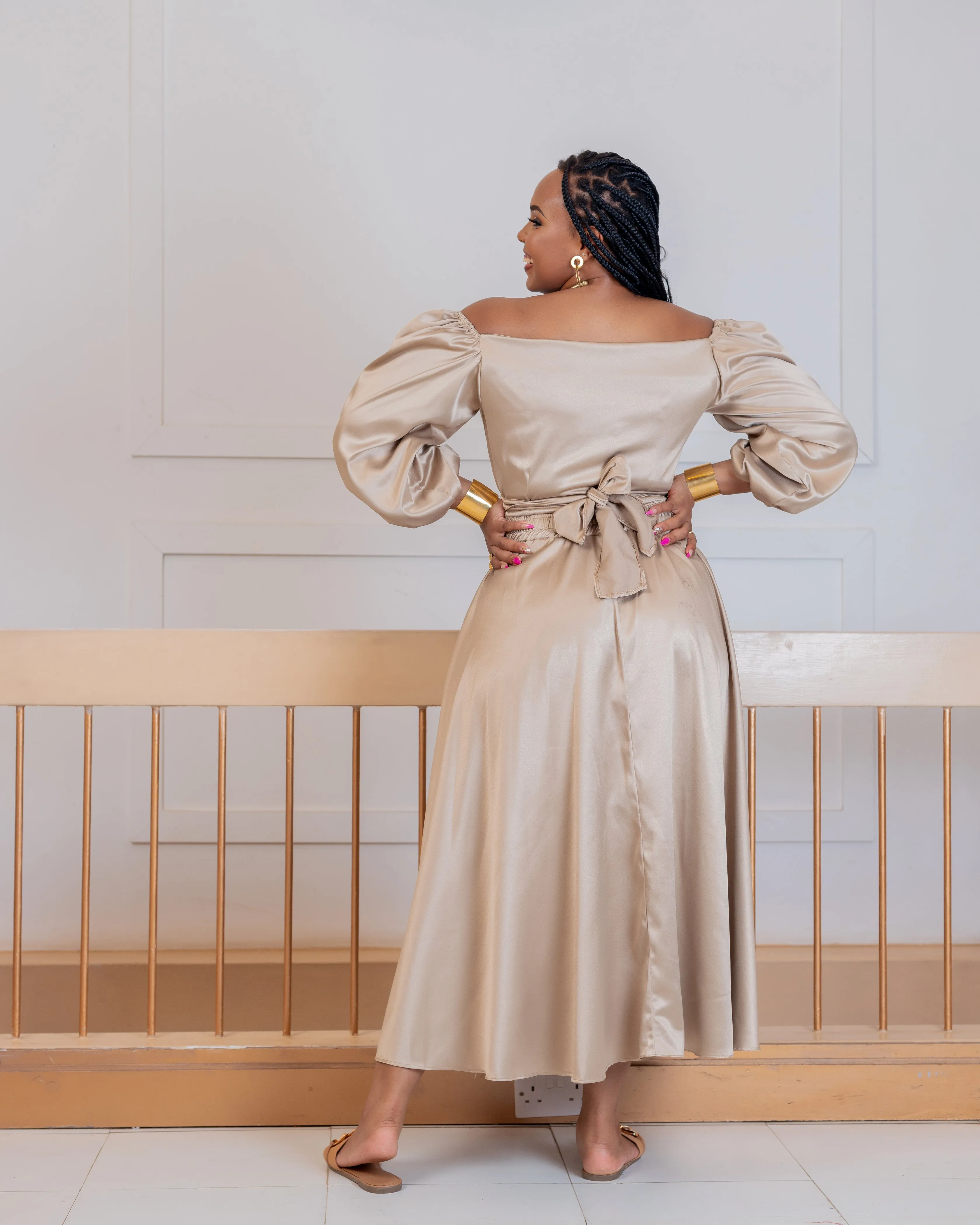 Akila Dress - Nude