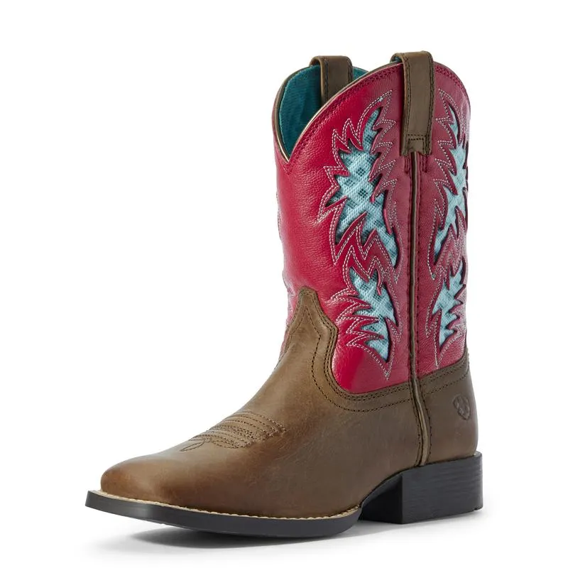 Ariat Children Girls VentTEK Western Cowboy Boots 10031489