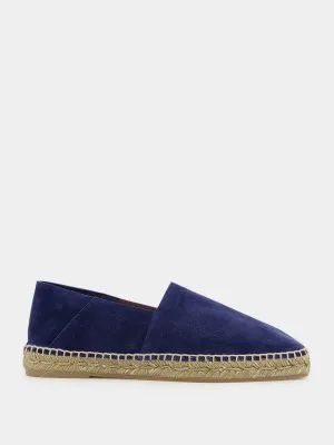 Barnes Suede Blue Espadrilles