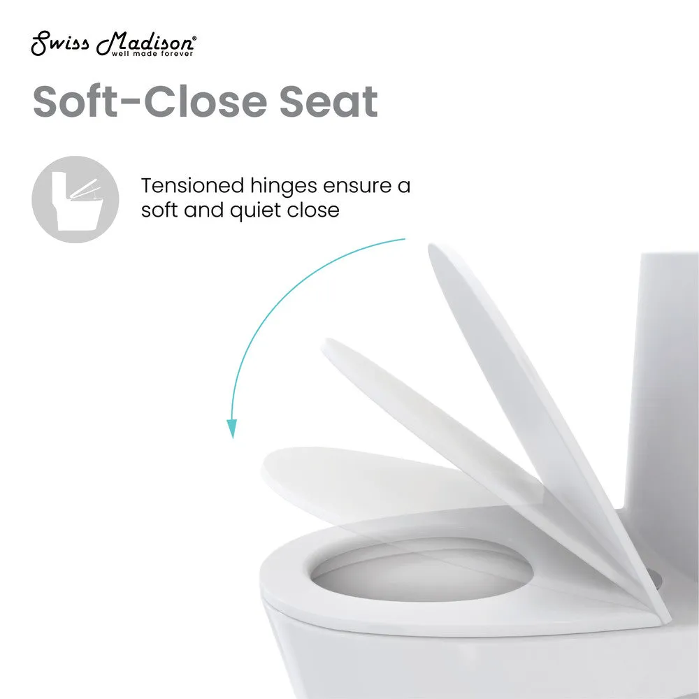 Bastille One-Piece Elongated Toilet Vortex Dual-Flush 1.1/1.6 gpf