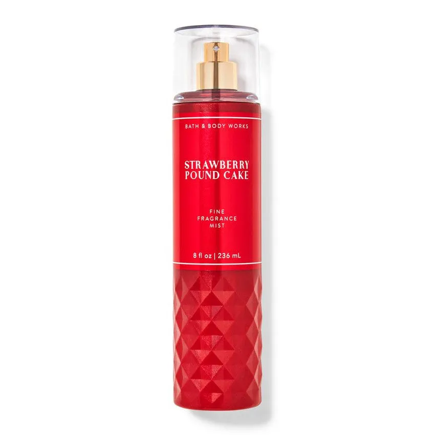 Bath & Body Works Strawberry Pound Cake Mist For Women 236ml