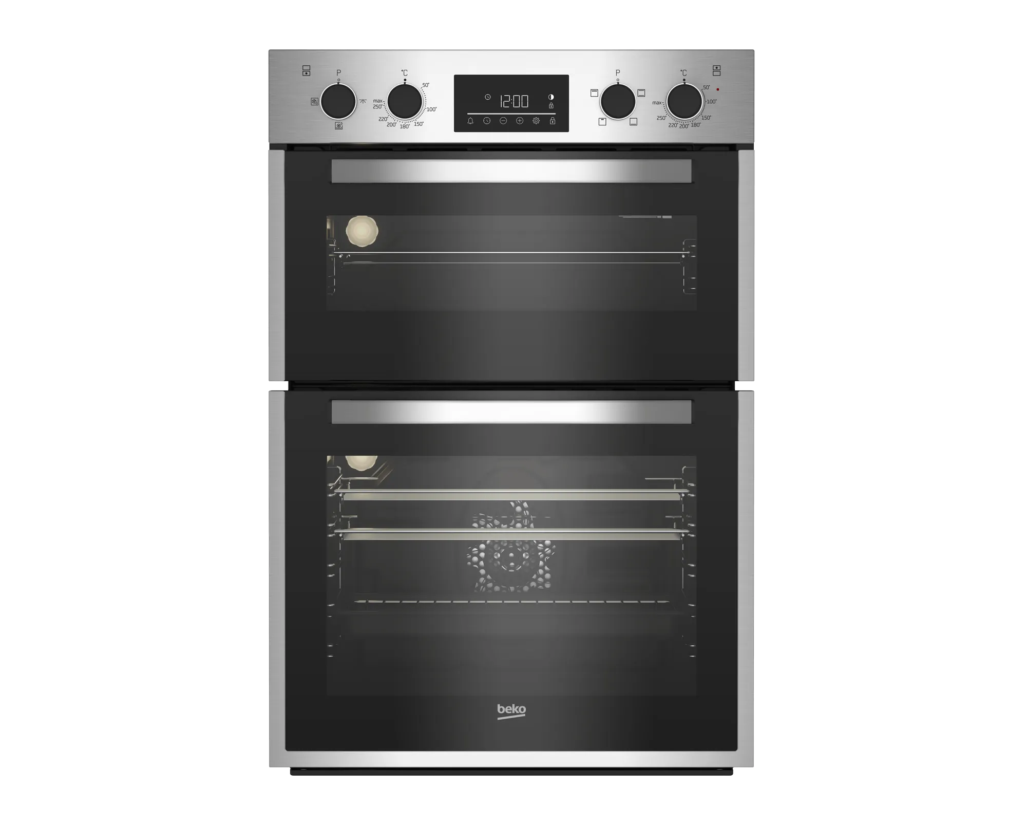 Beko 60 cm Built-In Double Oven Inox BBDF26300X