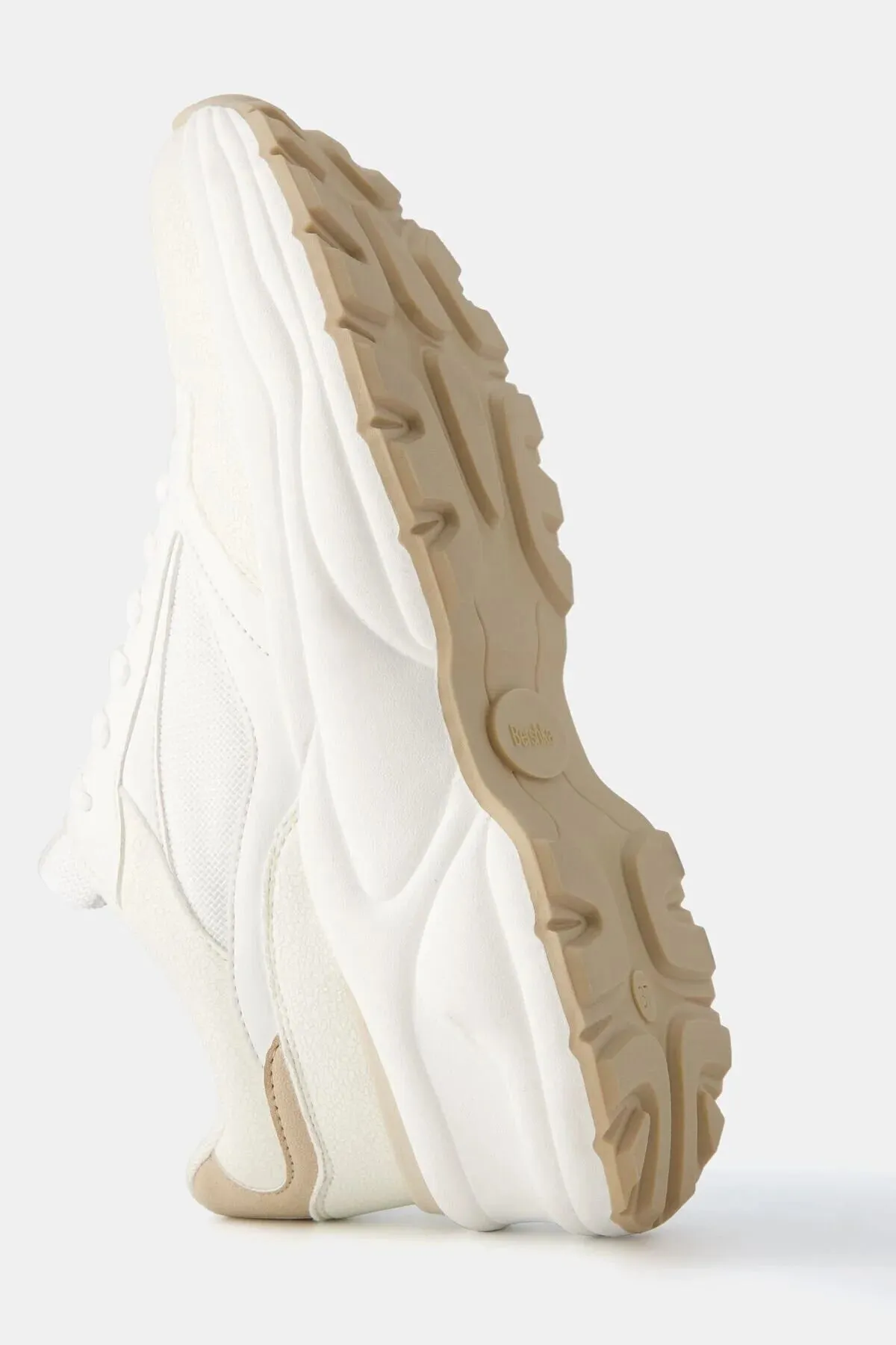 Bershka Women's Mesh contrast Sneakers