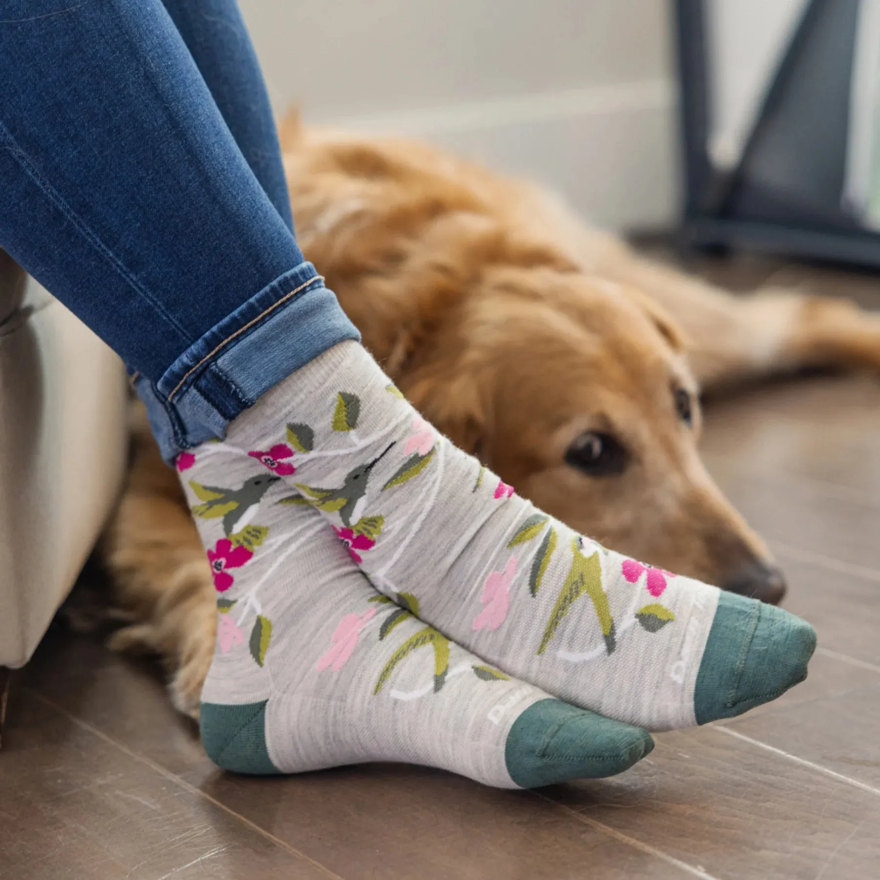 Birds of a Feather Crew Lightweight Lifestyle Sock (Women's) - D6121W