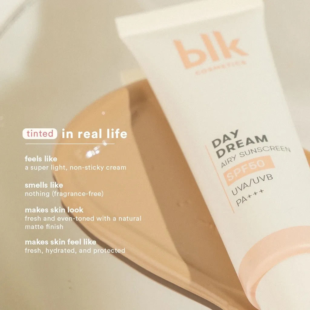 ￼Blk Cosmetics Daydream Airy Sunscreen SPF50