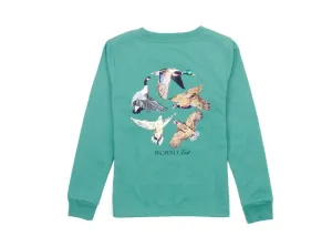 Boys Flock LS Teal || Properly Tied