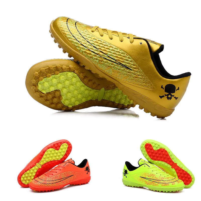 Boys Mens Kids Soccer Shoes Hard Court Outdoor Sneakers Trainers Adults Sport Shoes Soccer Cleats Football Boots Superflys