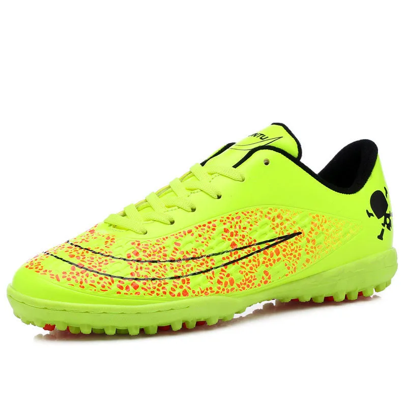 Boys Mens Kids Soccer Shoes Hard Court Outdoor Sneakers Trainers Adults Sport Shoes Soccer Cleats Football Boots Superflys