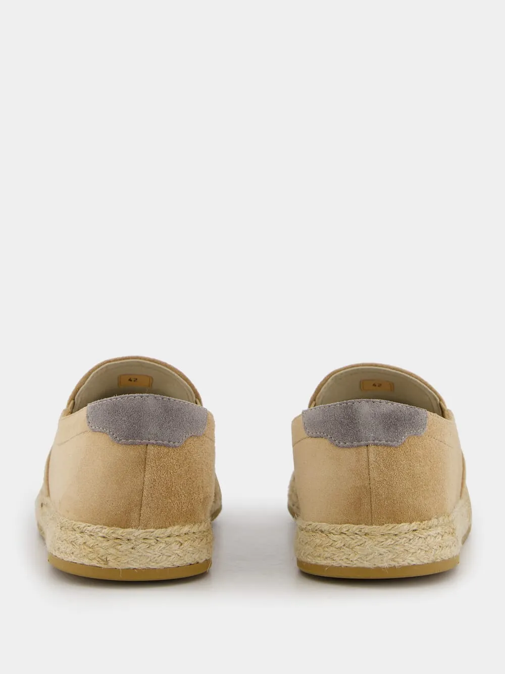 Brown Suede Espadrilles