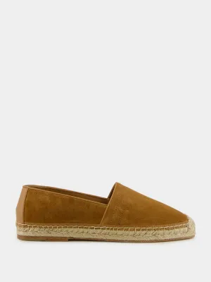 Brown Suede Espadrilles
