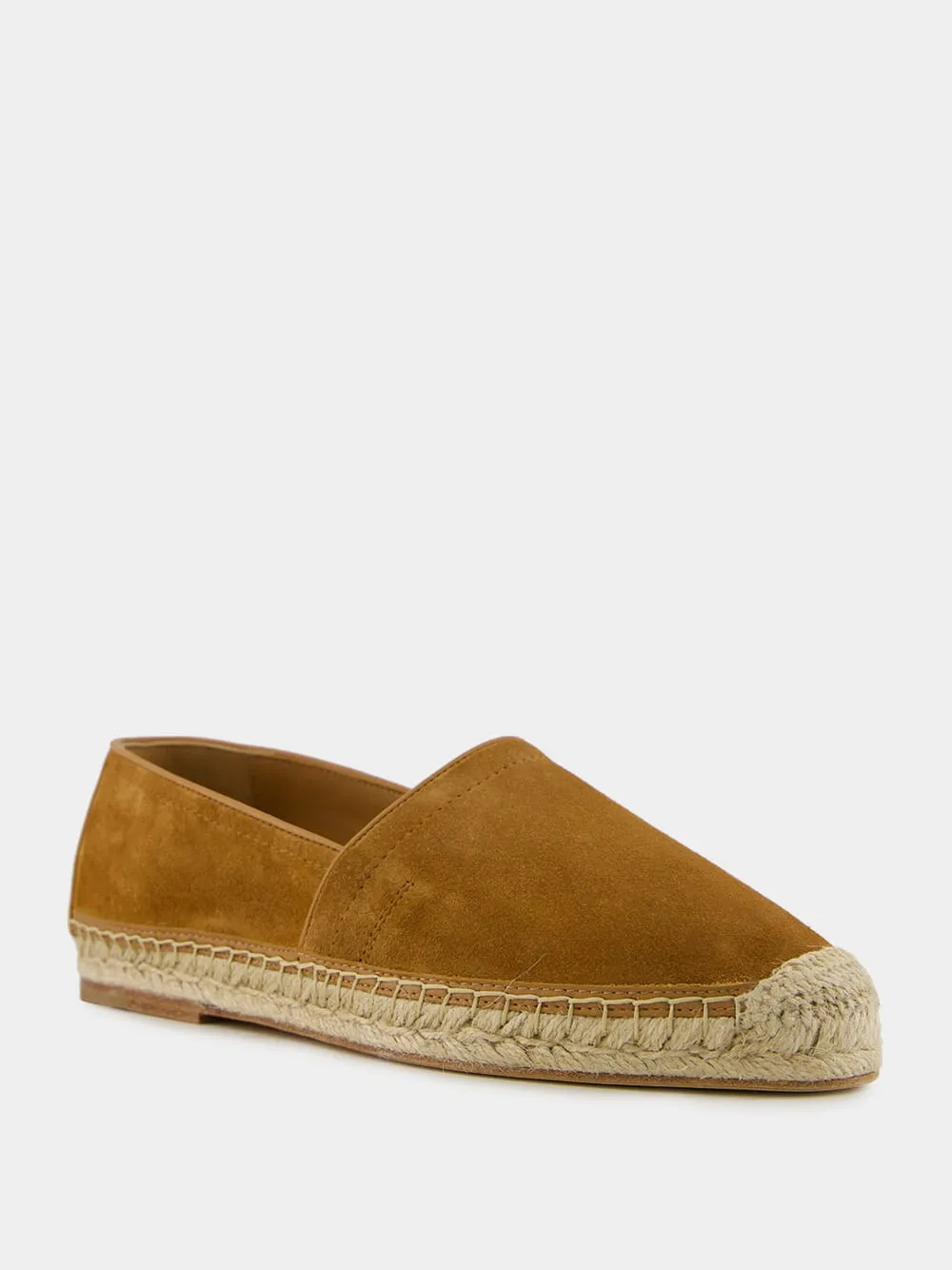 Brown Suede Espadrilles