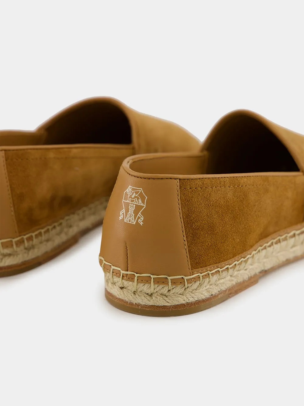 Brown Suede Espadrilles