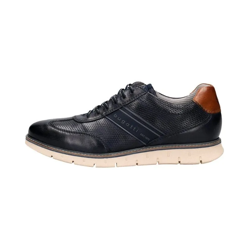 Bugatti Mens Blue Lace Up Trainer Sprinter 331-ARY01-1000