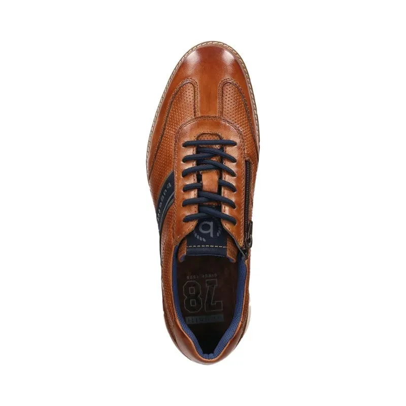 Bugatti Mens Tan Lace Up Trainer Sprinter 331-ARY01-1000