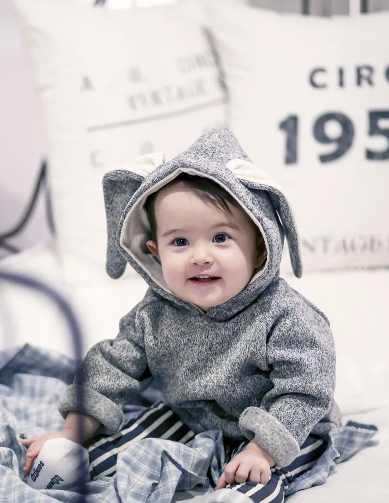 Bunny Hoodie Grey
