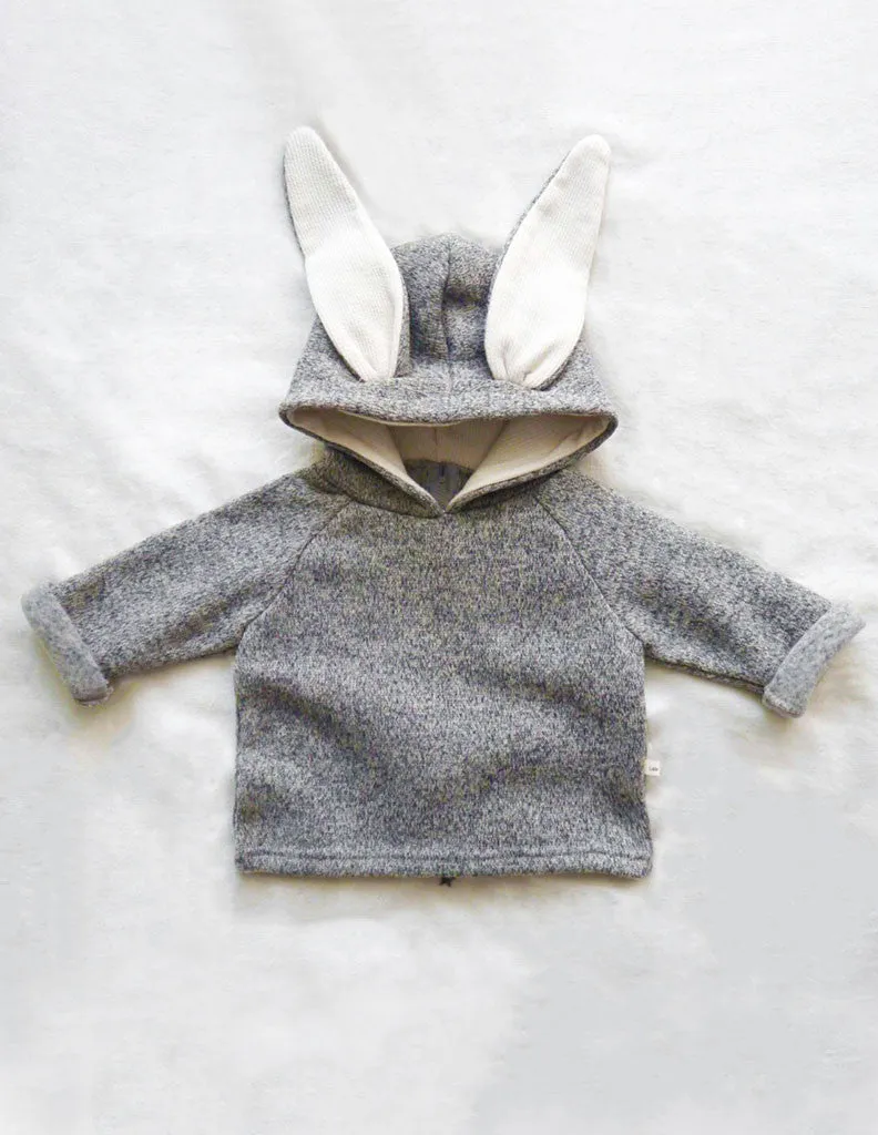 Bunny Hoodie Grey