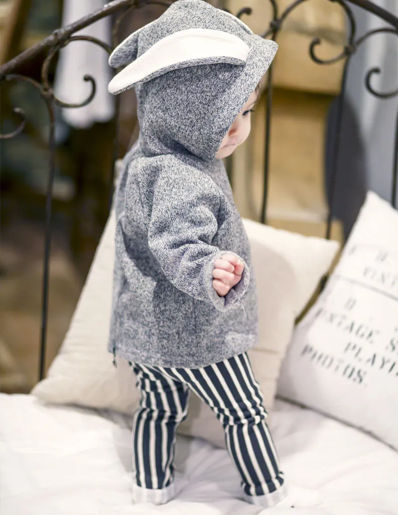 Bunny Hoodie Grey