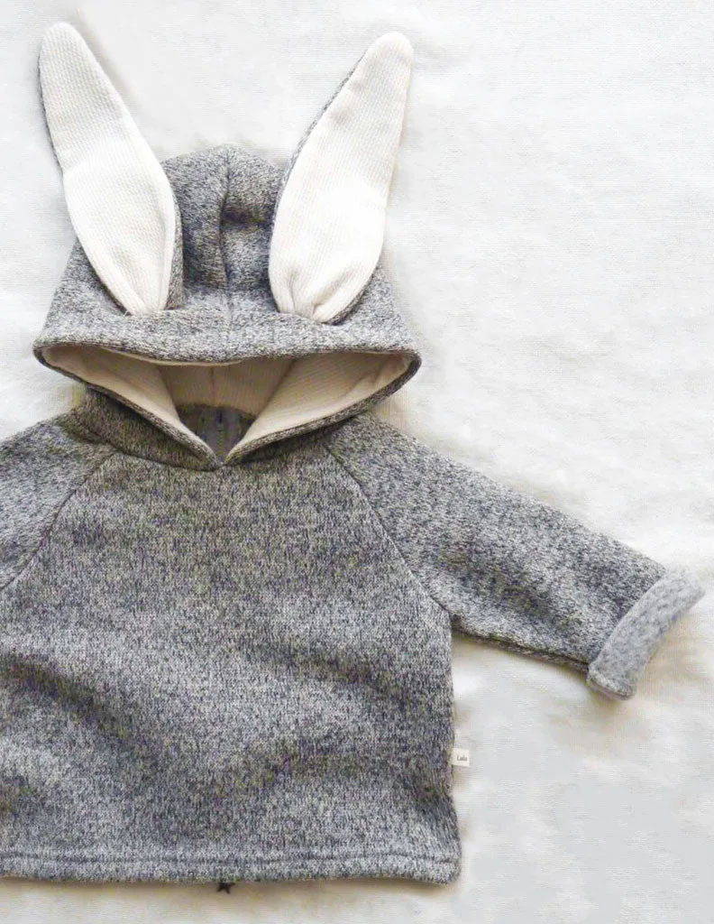 Bunny Hoodie Grey