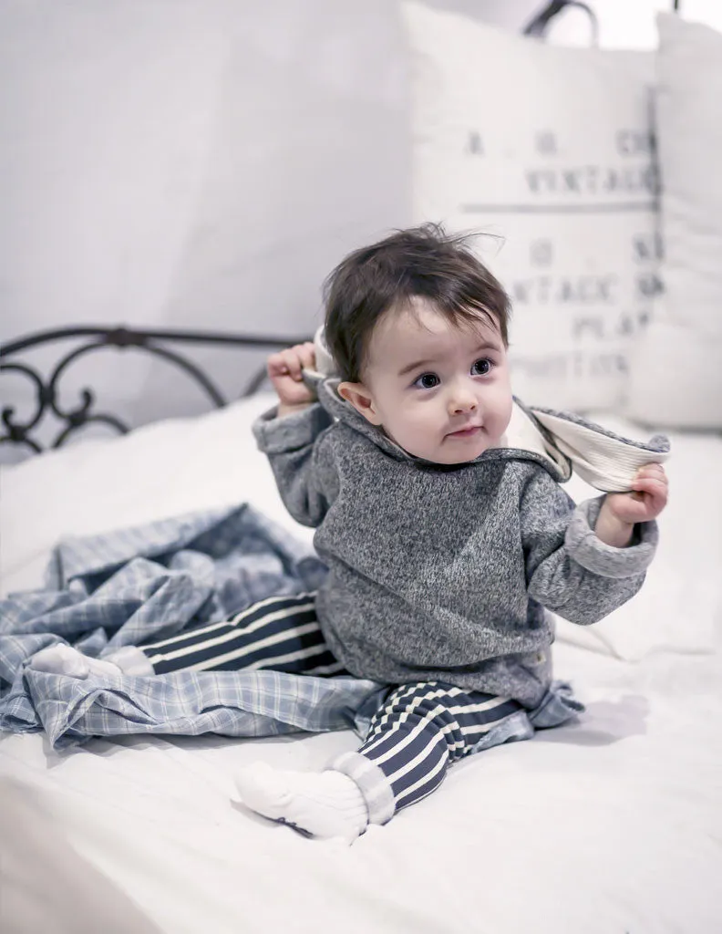 Bunny Hoodie Grey