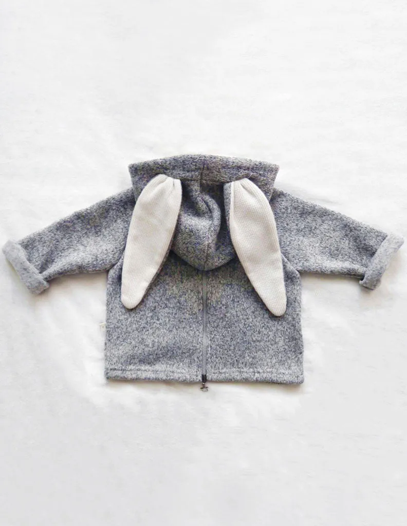Bunny Hoodie Grey