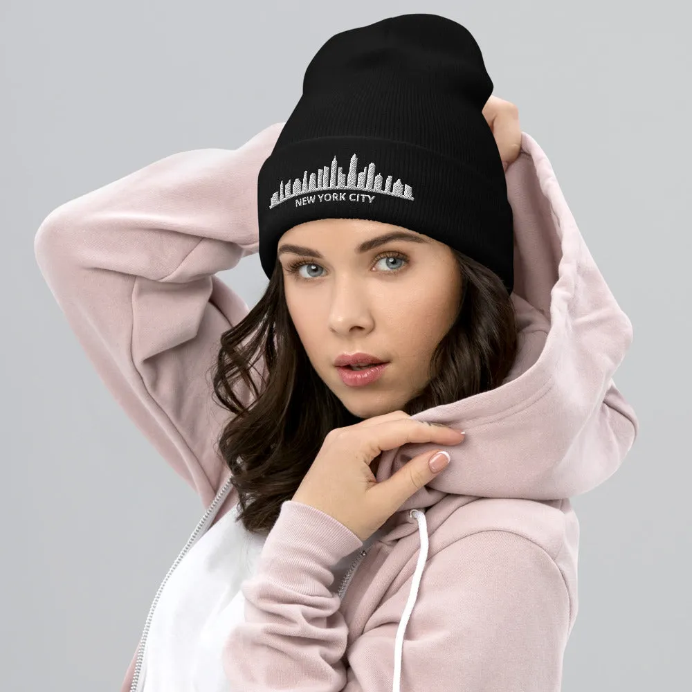 Cuffed Beanie 'New York City'