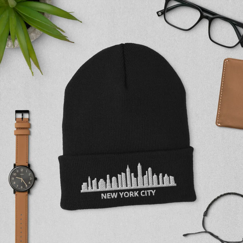 Cuffed Beanie 'New York City'