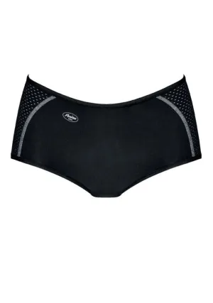 Culotte Sport Seconde Peau Taille Plus - Noir
