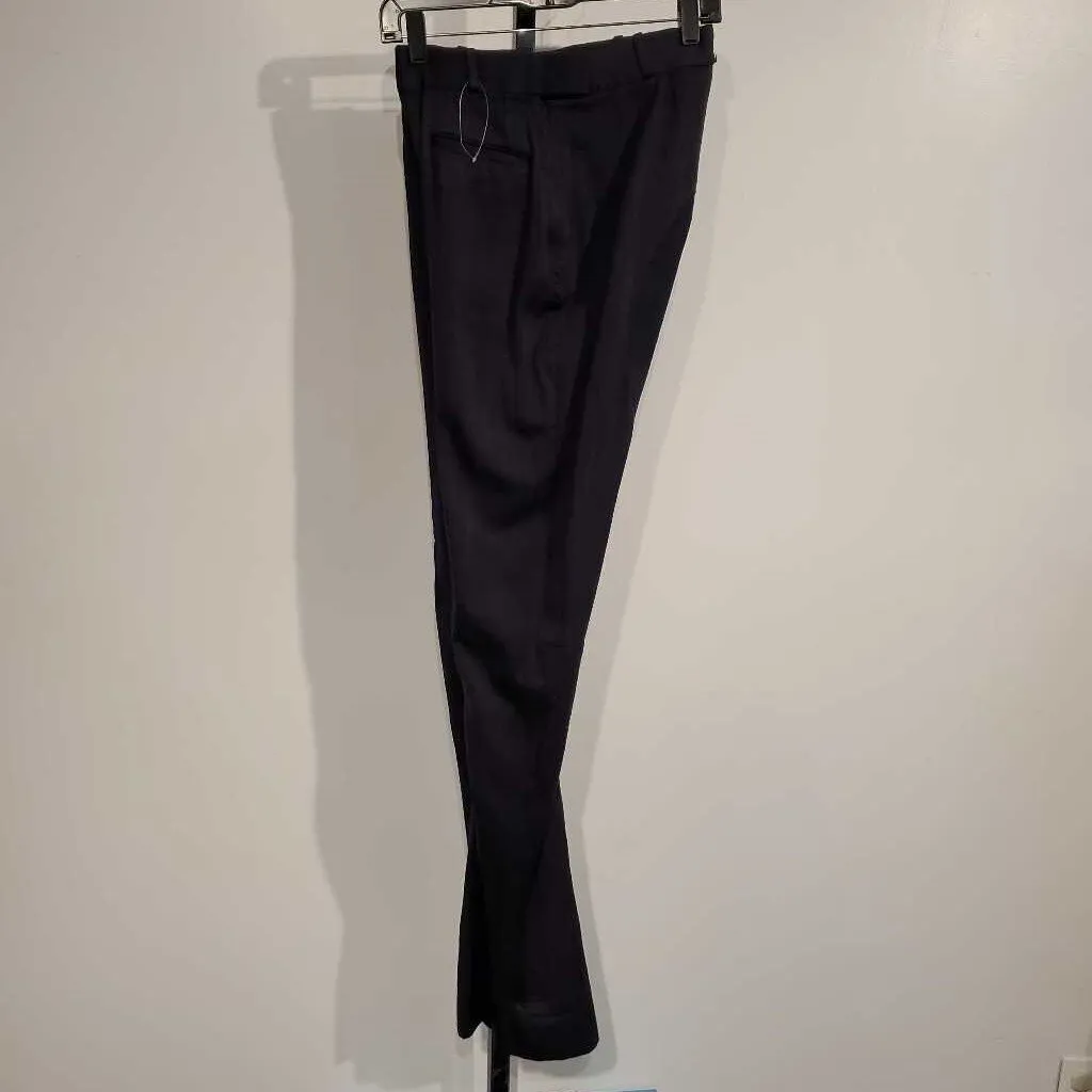 Custom Navy Striped Pleasure Jods with Suede(26W, 33INS)