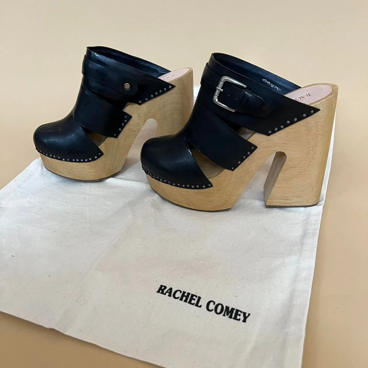 Designer Rachel Comey Platform clogs
