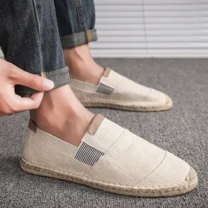 Devin - Casual ademende espadrille voor heren