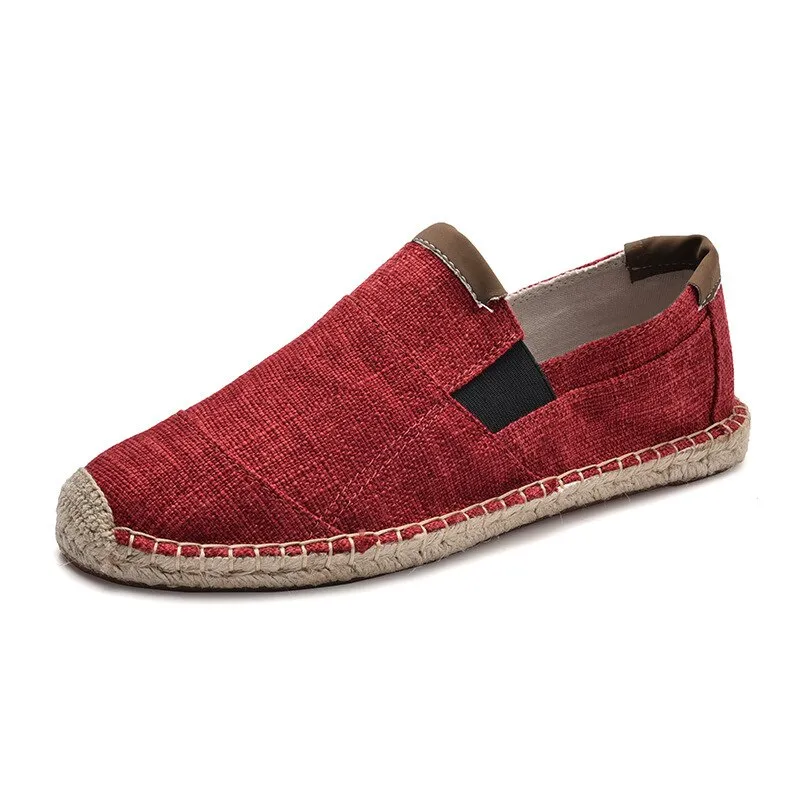 Devin - Casual ademende espadrille voor heren