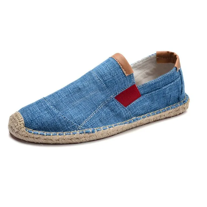 Devin - Casual ademende espadrille voor heren