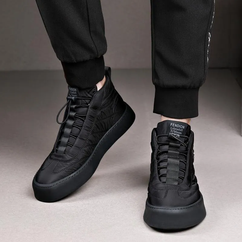 Down feather boots