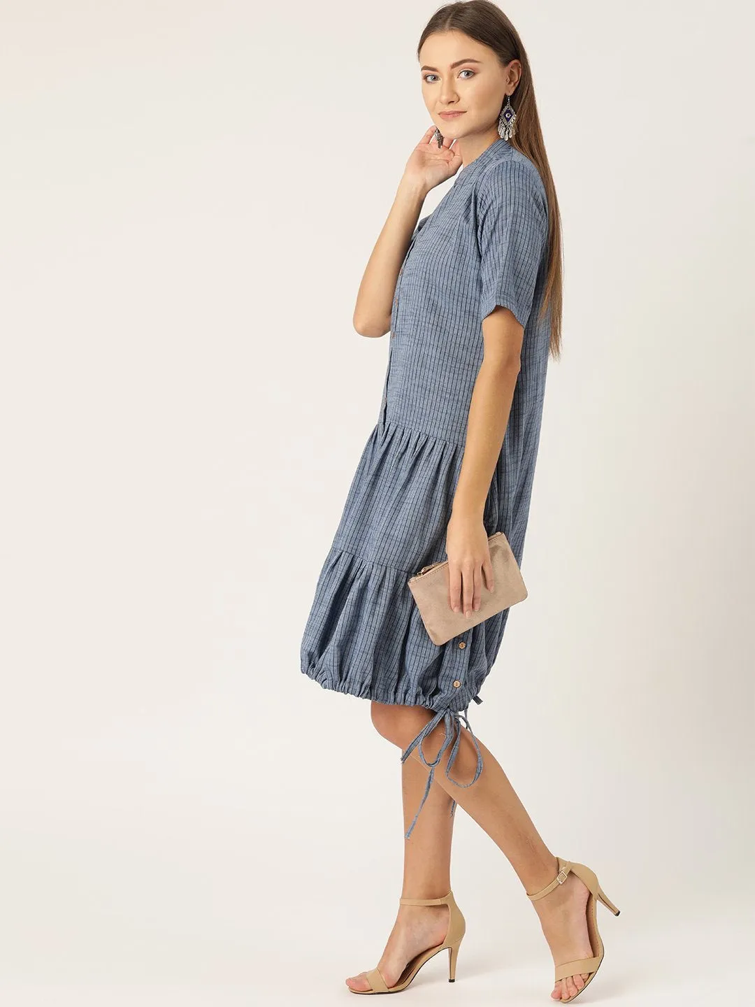 Dress In Denim Blue