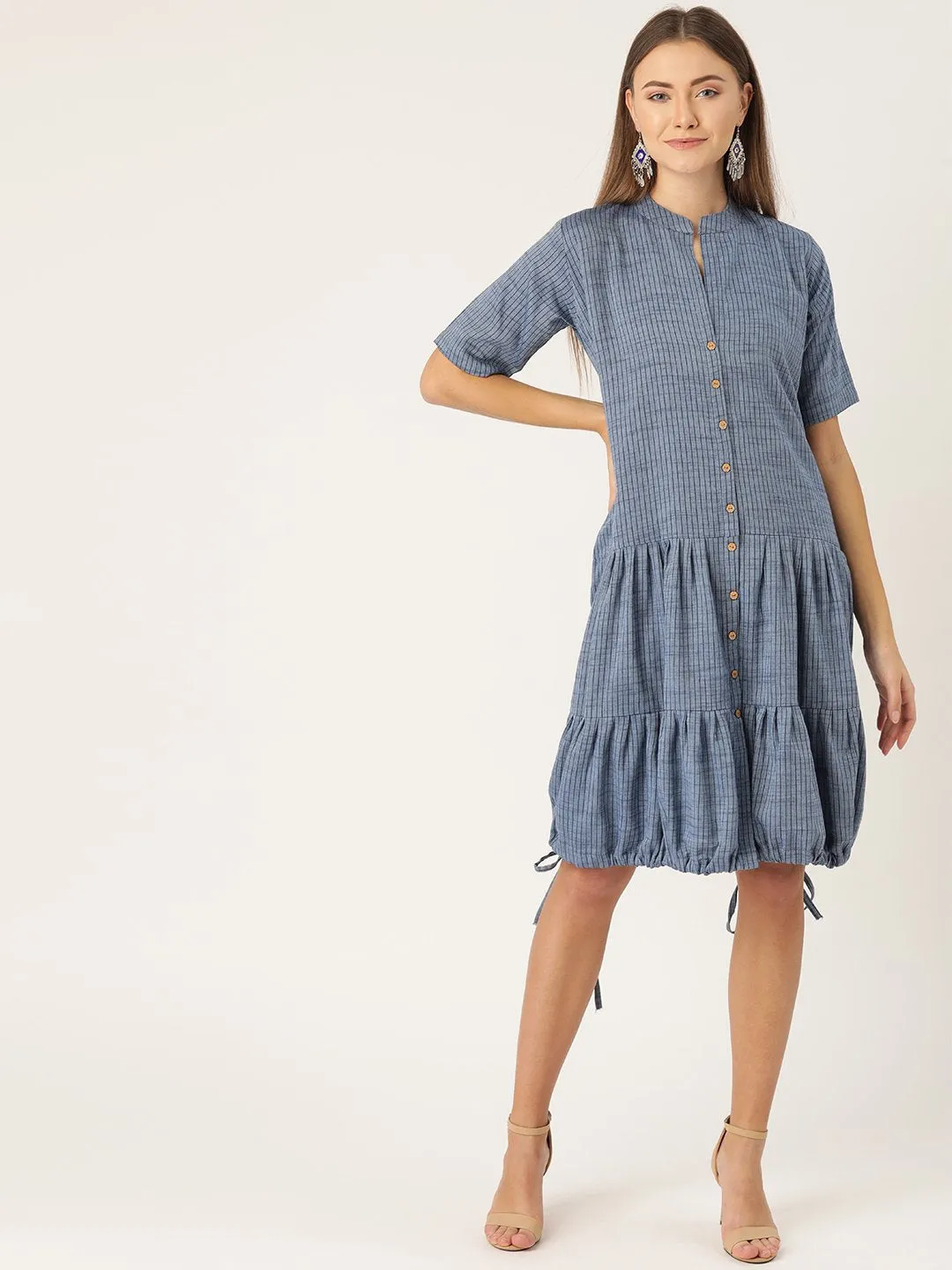 Dress In Denim Blue