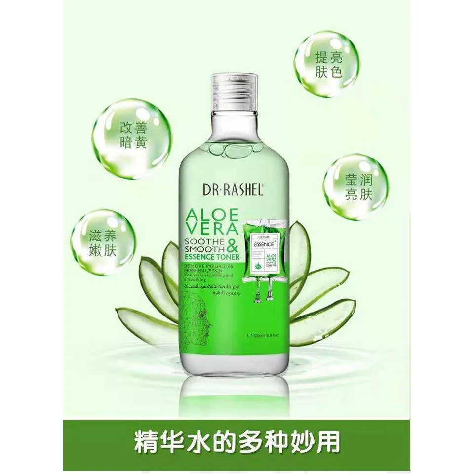 Dr.Rashel Aloe Vera Soothe & Smooth Essence Toner - 500ml