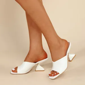 Elyse Square-Toe Heels