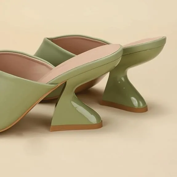 Elyse Square-Toe Heels