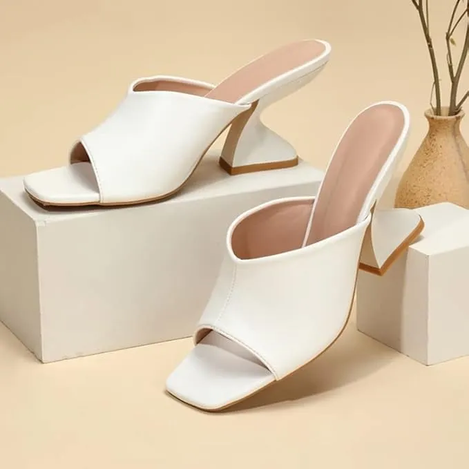 Elyse Square-Toe Heels