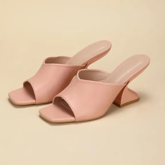 Elyse Square-Toe Heels