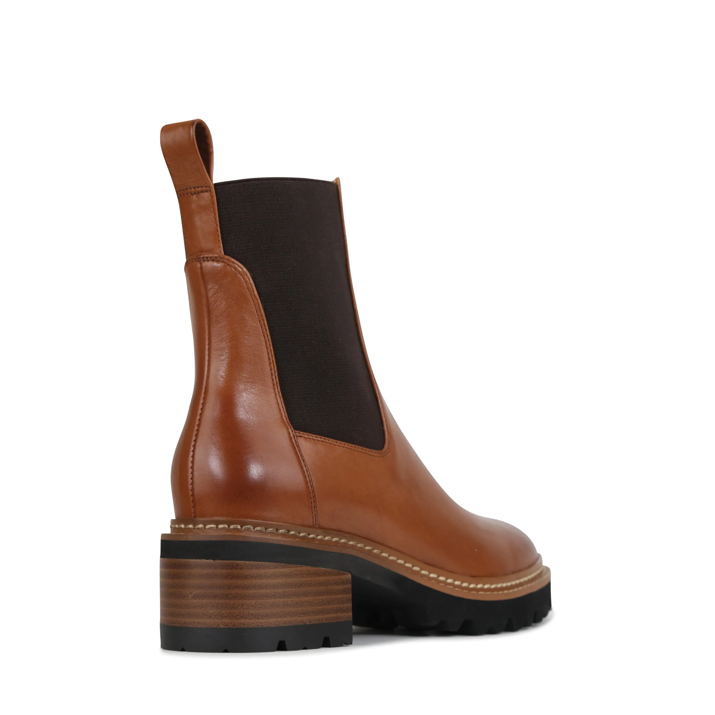 Eos Linear Brandy Ankle Boot