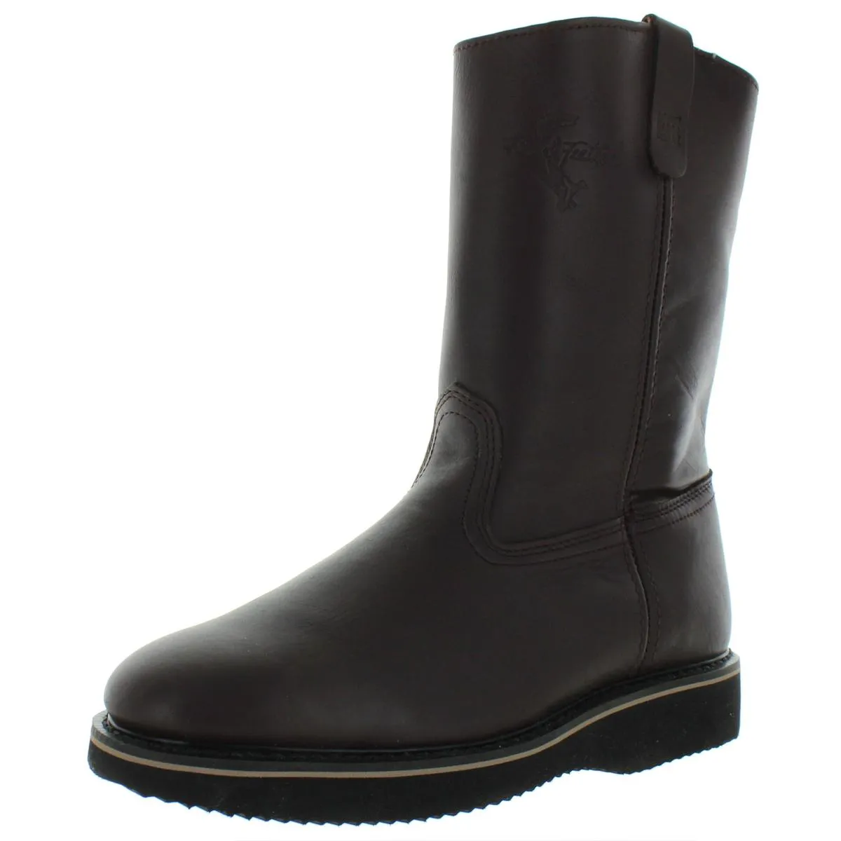 Fin & Feather Mens Wellington  Leather Crepe  Sole Work Boots